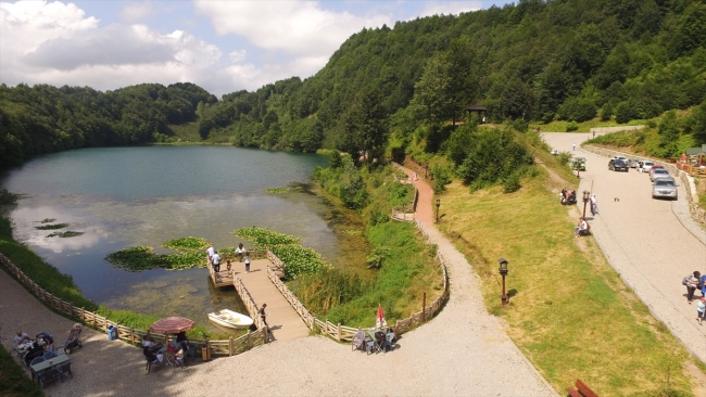 Ordu Ulugöl dört mevsim ziyaretçi ağırlıyor